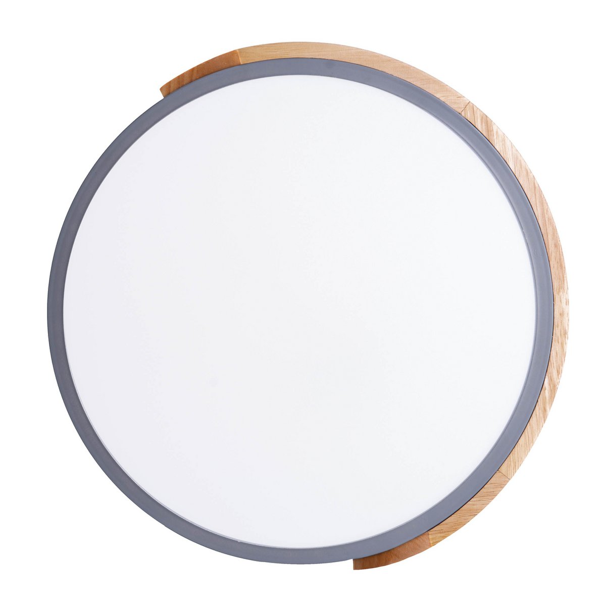 LED Plafondlamp Borneo Grijs - Ø 31 cm