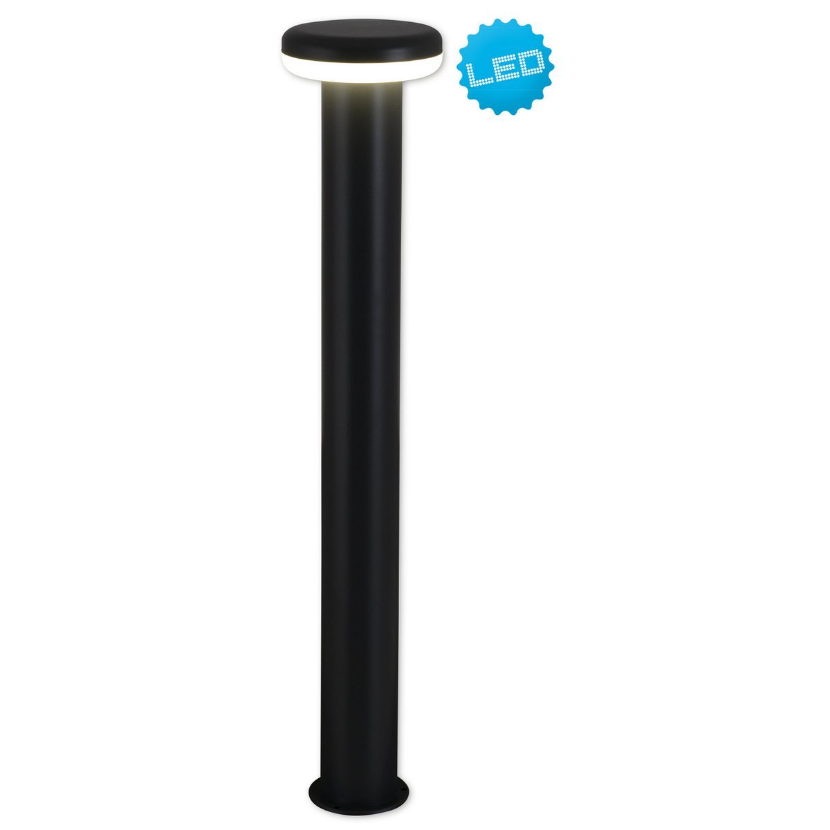 LED Buitenlamp Sokkel Paddestoel Antraciet - OutHome