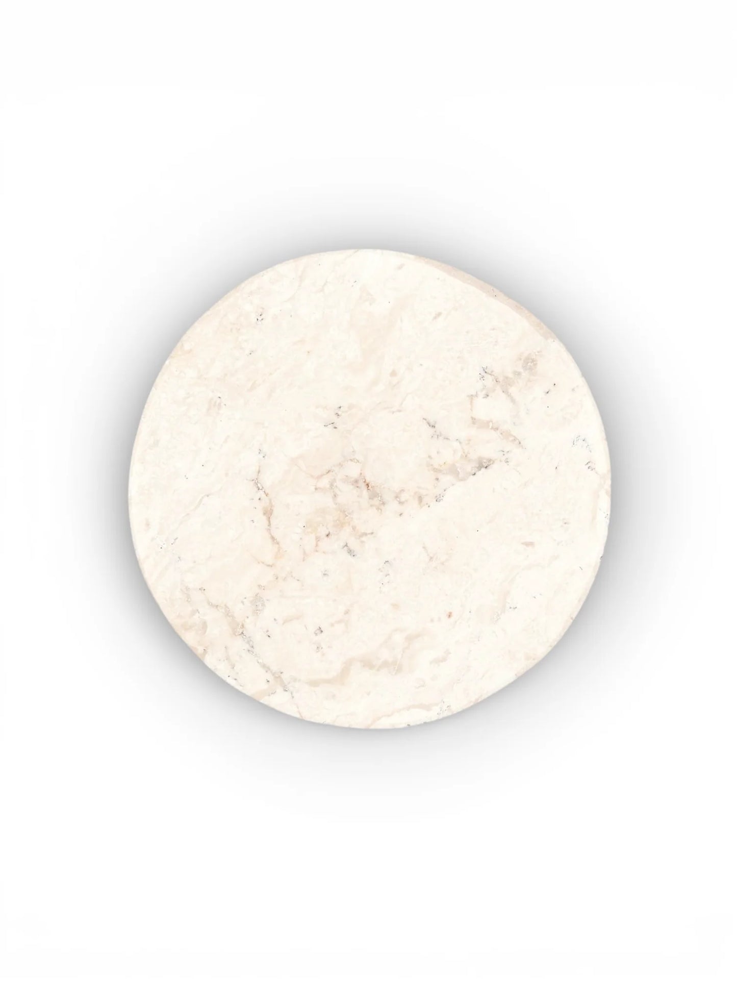Onderzetters Ranuka Marmer Wit Rond (Set van 4/8)