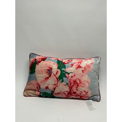 Sierkussen Bloemen roze - 50 cm