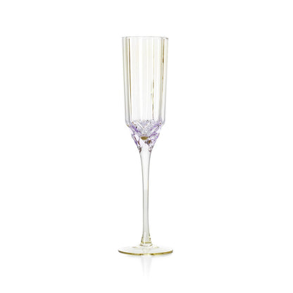 Glazen champagnefluit Pink blush roze