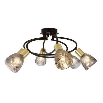 Plafondlamp Lindita 6-Spots (excl. lampen)