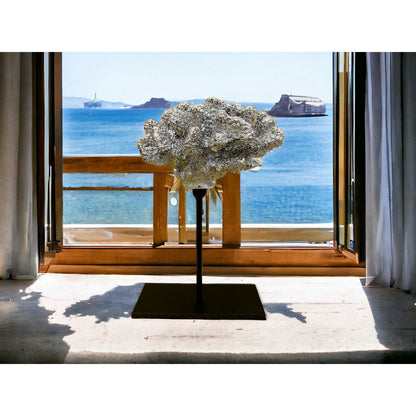 Koraaldecoratie Coral champagnekleur