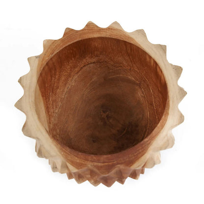 Teakwortel kom Durian naturel
