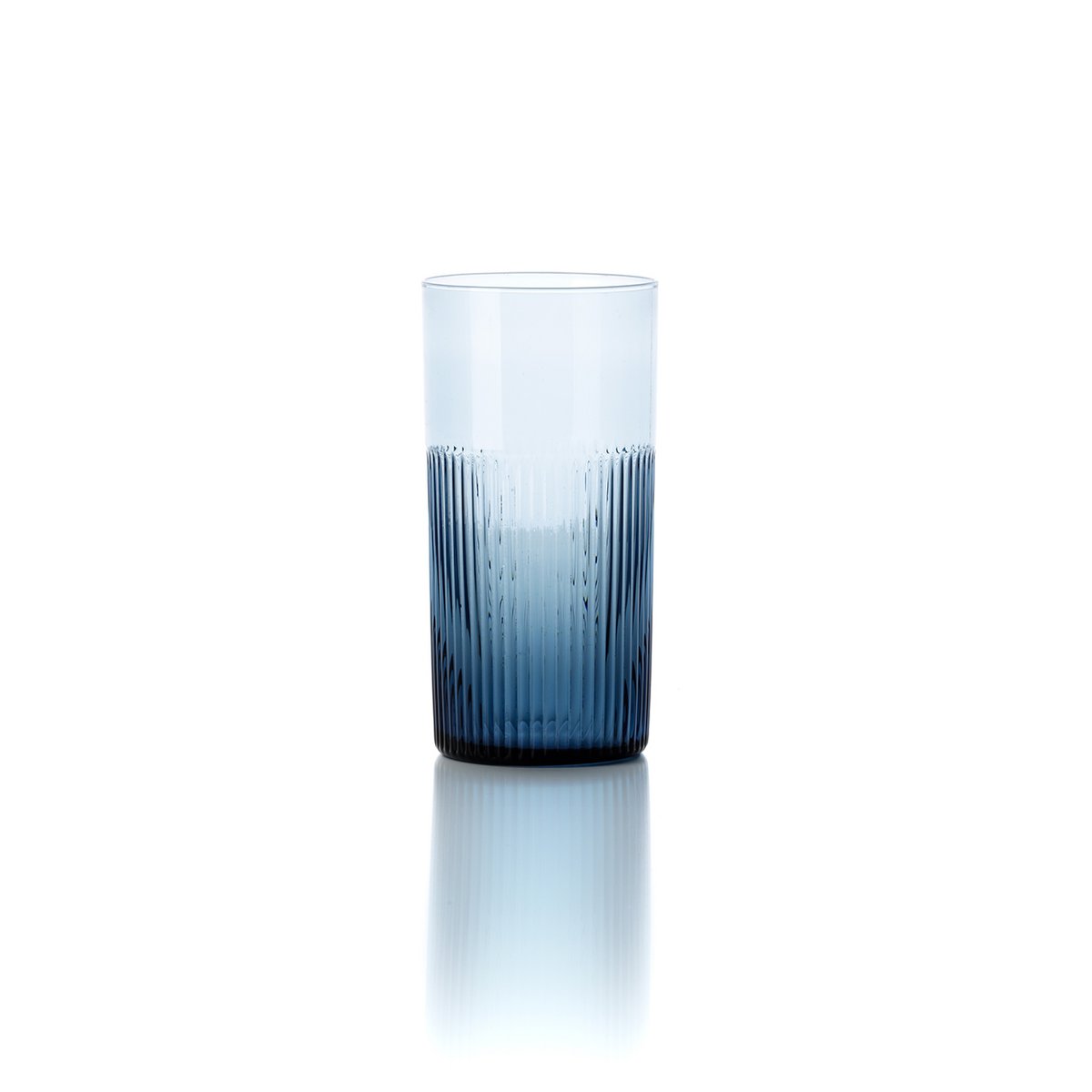 Glazen tumbler Azure blauw