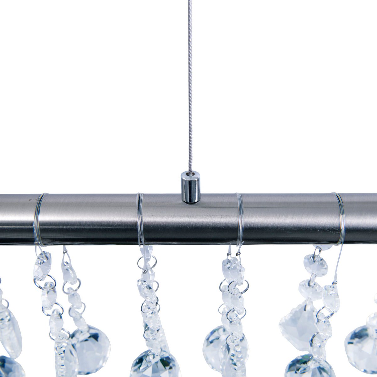 LED Hanglamp Nobilis Nikkel - 100 cm