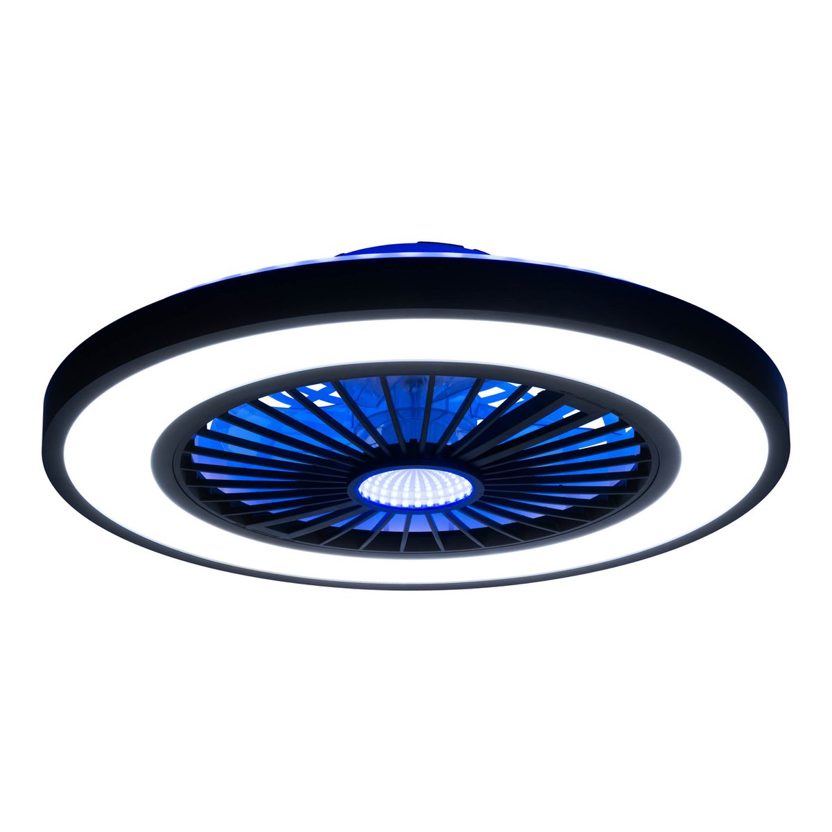 LED Plafondlamp + Ventilator Arrioso - Ø 54 cm