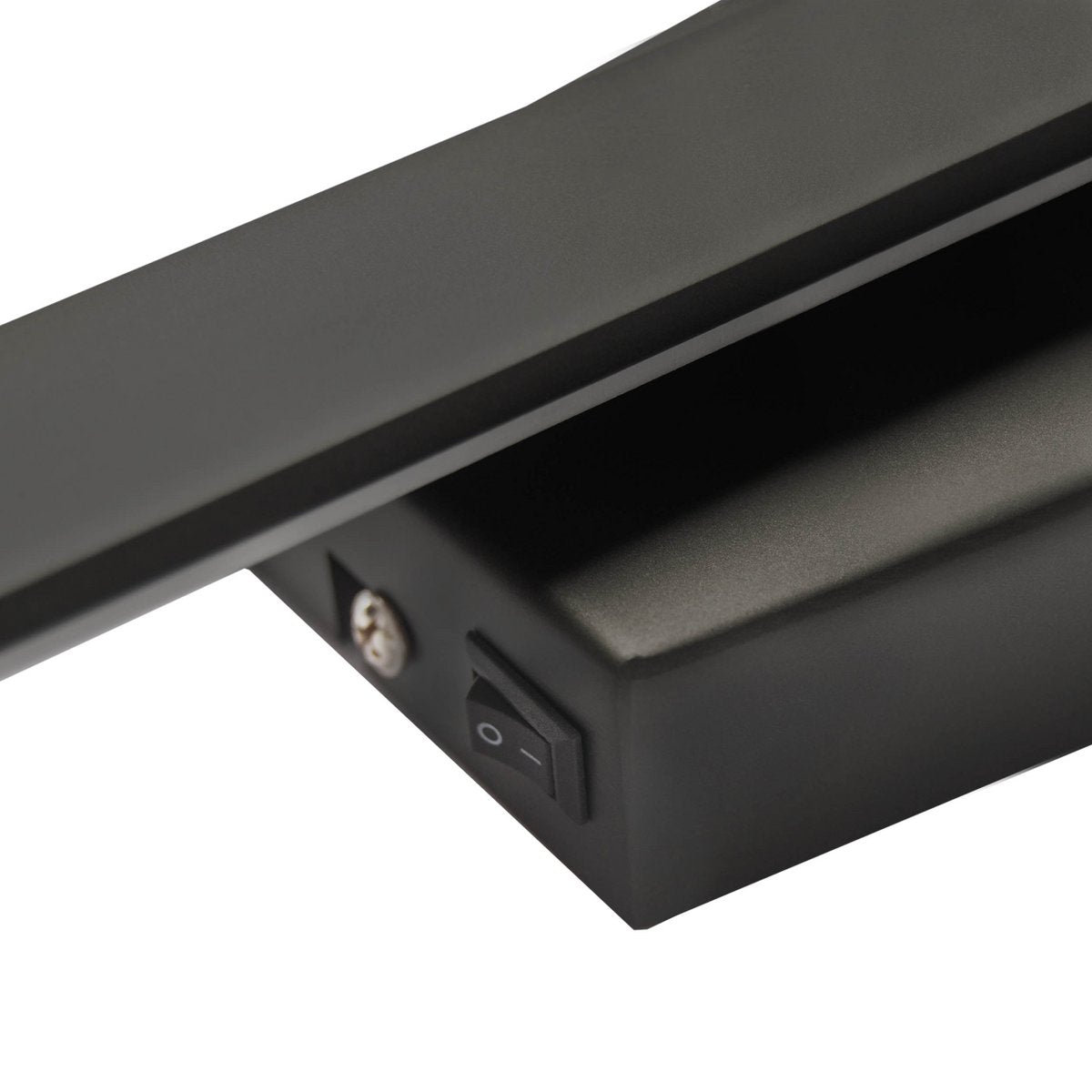 LED - wandlamp "Trevor" zwart, wandlampmetaal en plastic in het zwart, met stevig ingebouwde LED's, wandverlichting binnen 62 x 10 x 4,5 cm - OutHome