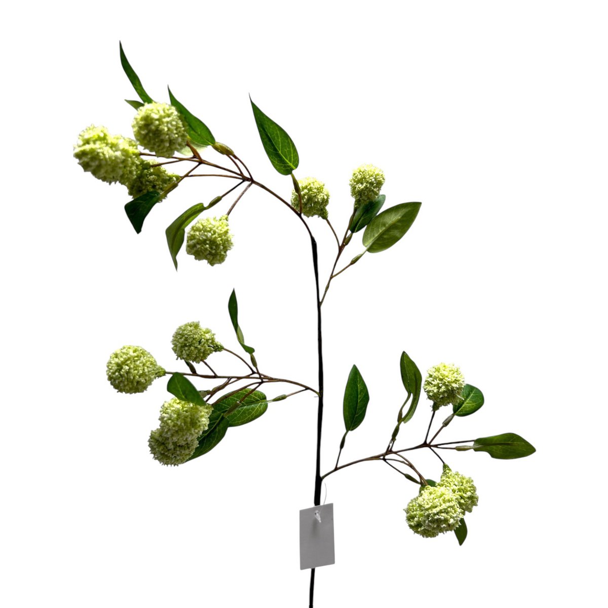Zijden kunstbloem Passiflora edulis geel - 75 cm