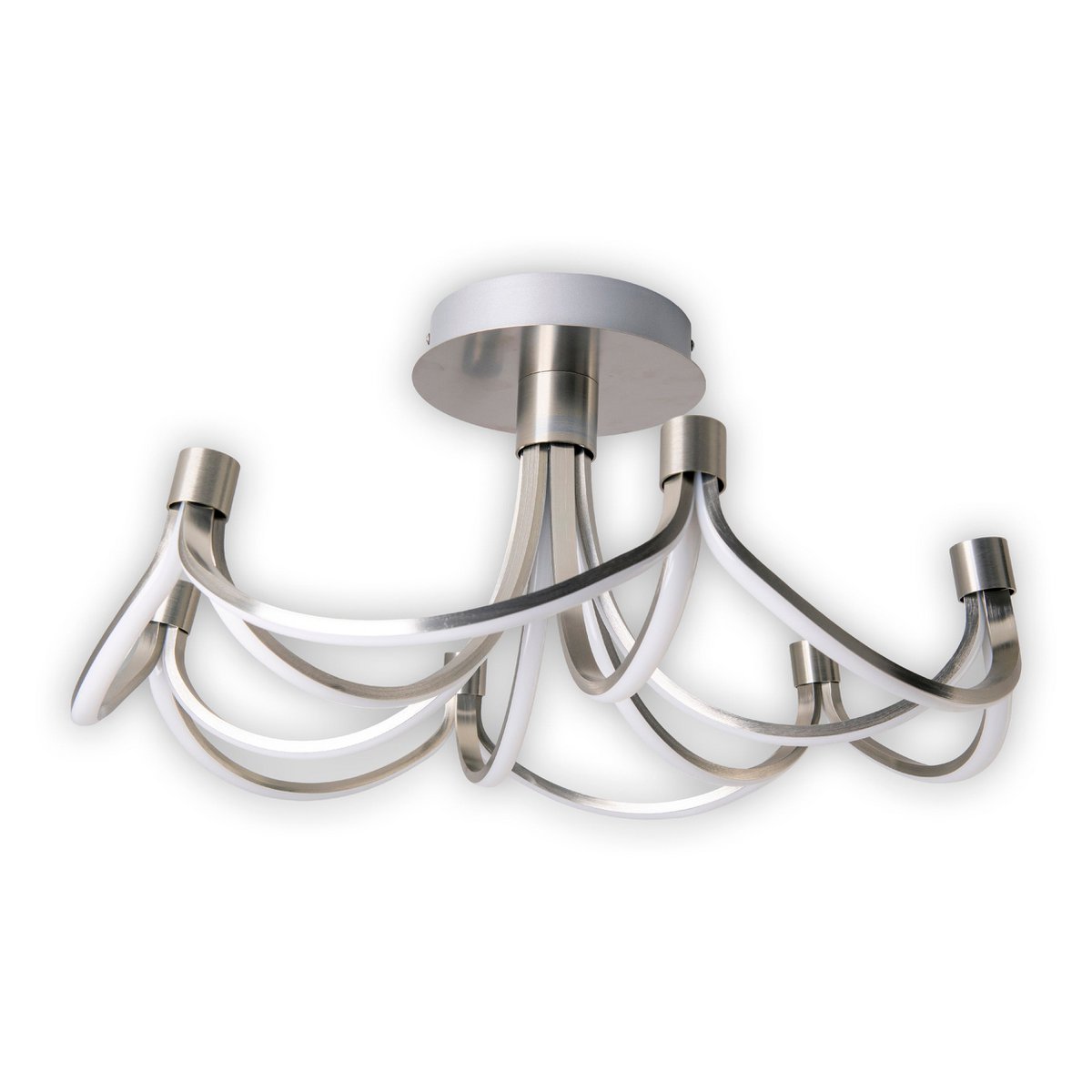 LED Plafondlamp Festival Nikkel - Ø 60 cm