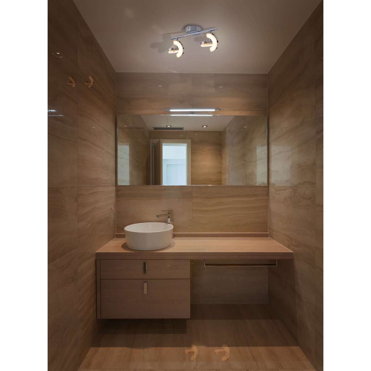 2 LED - muur / plafondplek "Affi" - OutHome