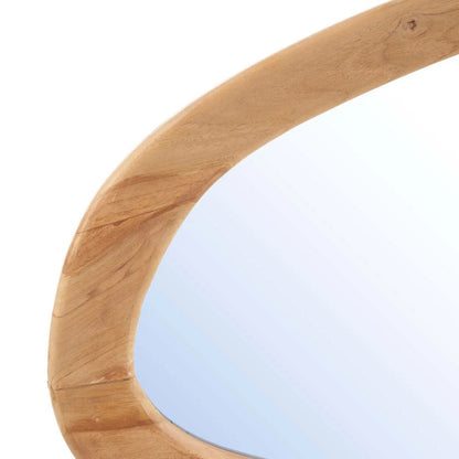 Teakhouten spiegel The organic mirror naturel - XL