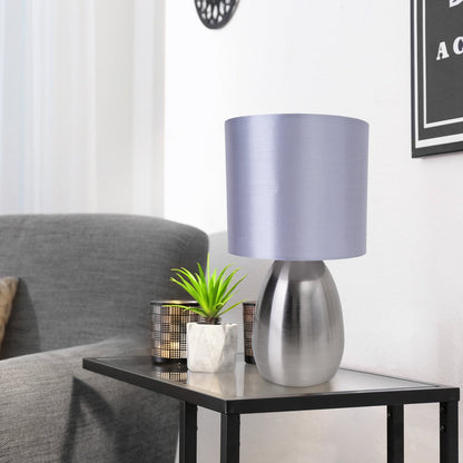 Tafellamp Aurum Staal/Grijs - 33 cm (E14)