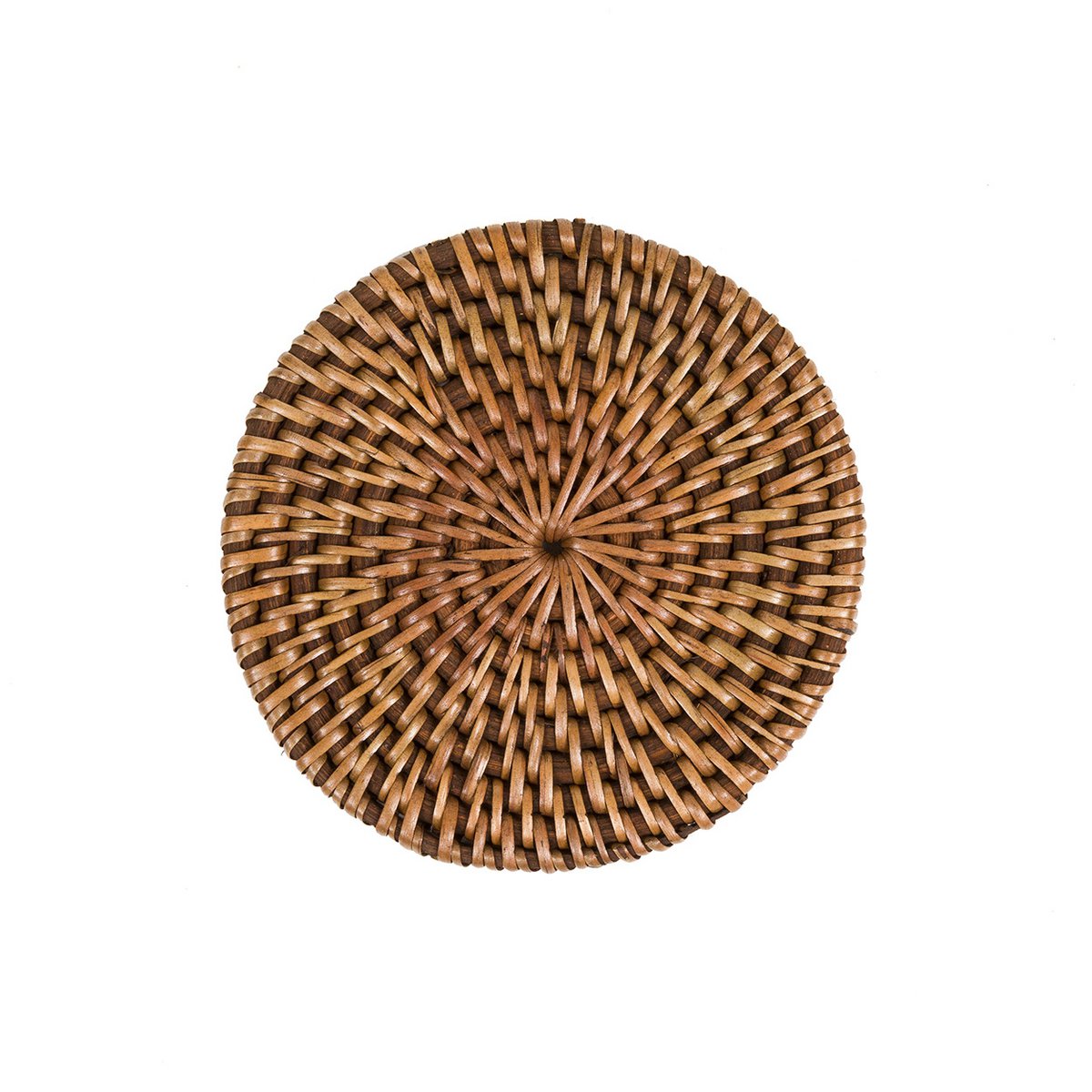 Rattan onderzetter The colonial coaster natuurlijk bruin