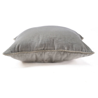 Fluweel kussenhoes The velvet crush grijs - 50x50
