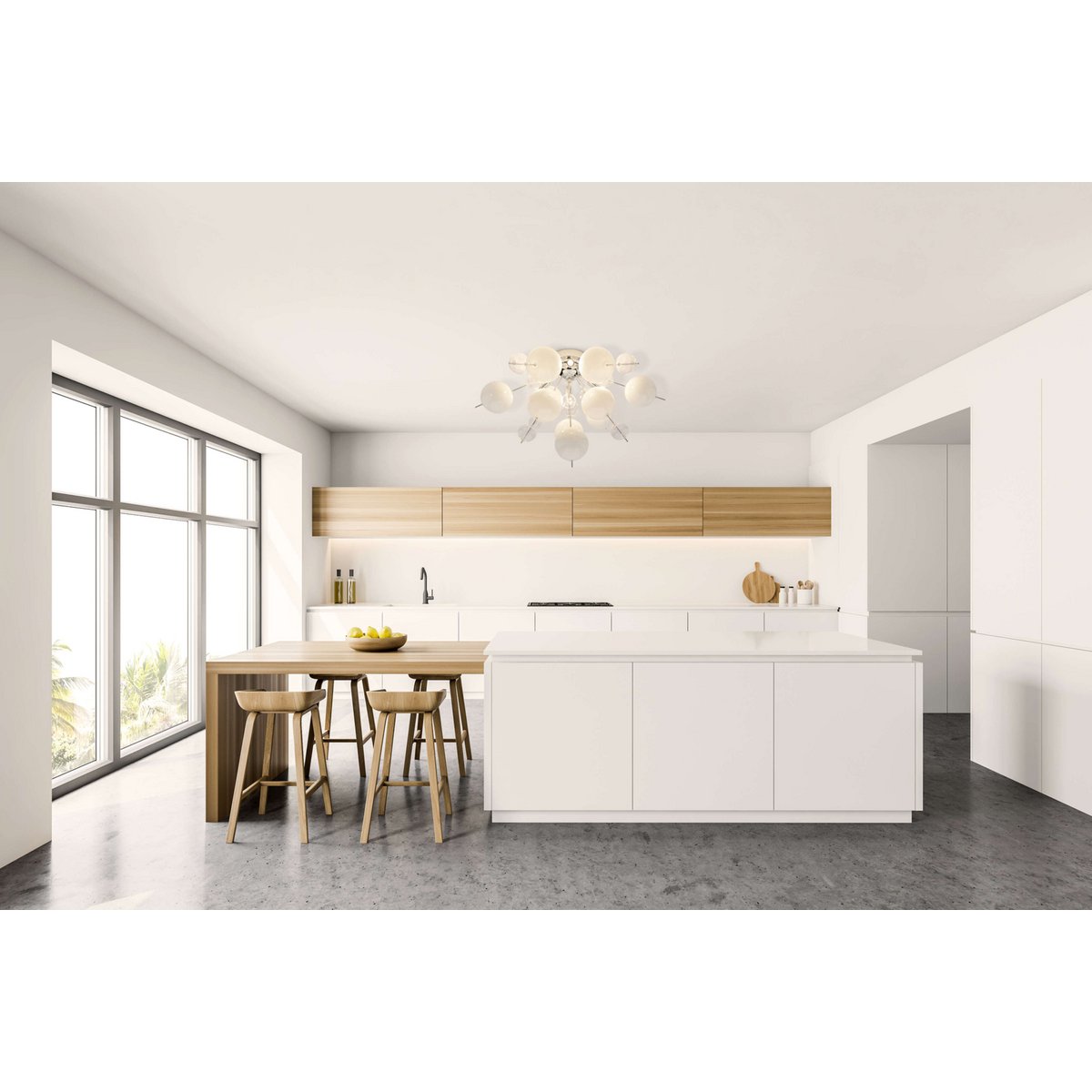 Plafondlamp Explosie Wit - Ø 57 cm (G9) - OutHome