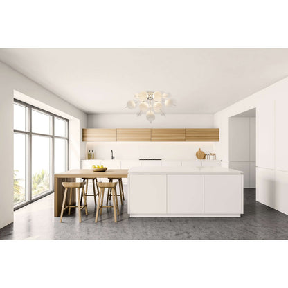 Plafondlamp Explosie Wit - Ø 57 cm (G9) - OutHome