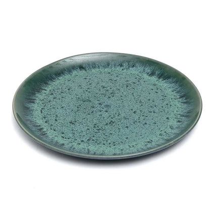 Porseleinen dinerbord Aqua aqua (Set van 4)