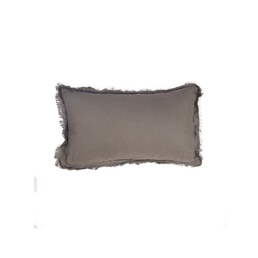Kussenhoes Smoky vibe grijs - 30x50 cm