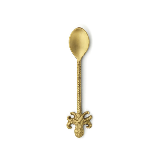 Kruidenlepel Octopus goud - S