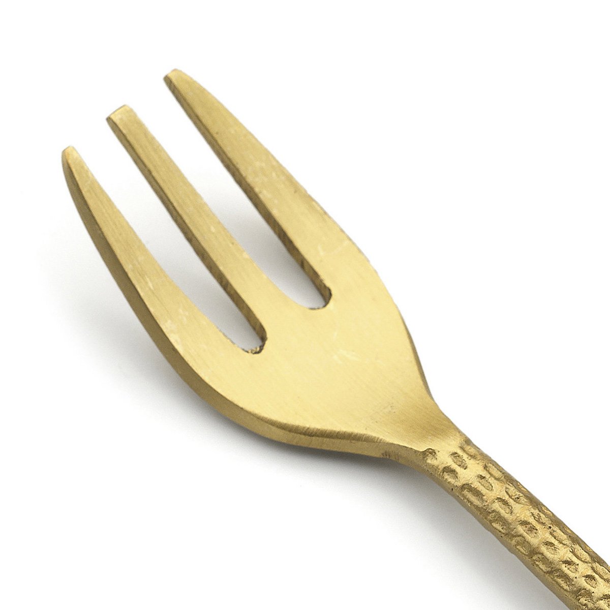 Handgemaakt vork Octopus goud