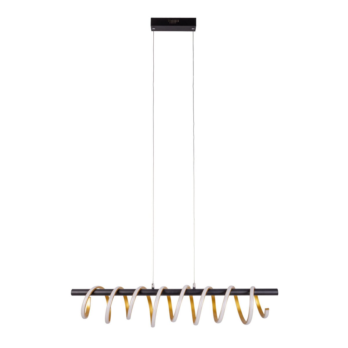 LED Hanglamp Belleza Zwart/Goud - 100 cm