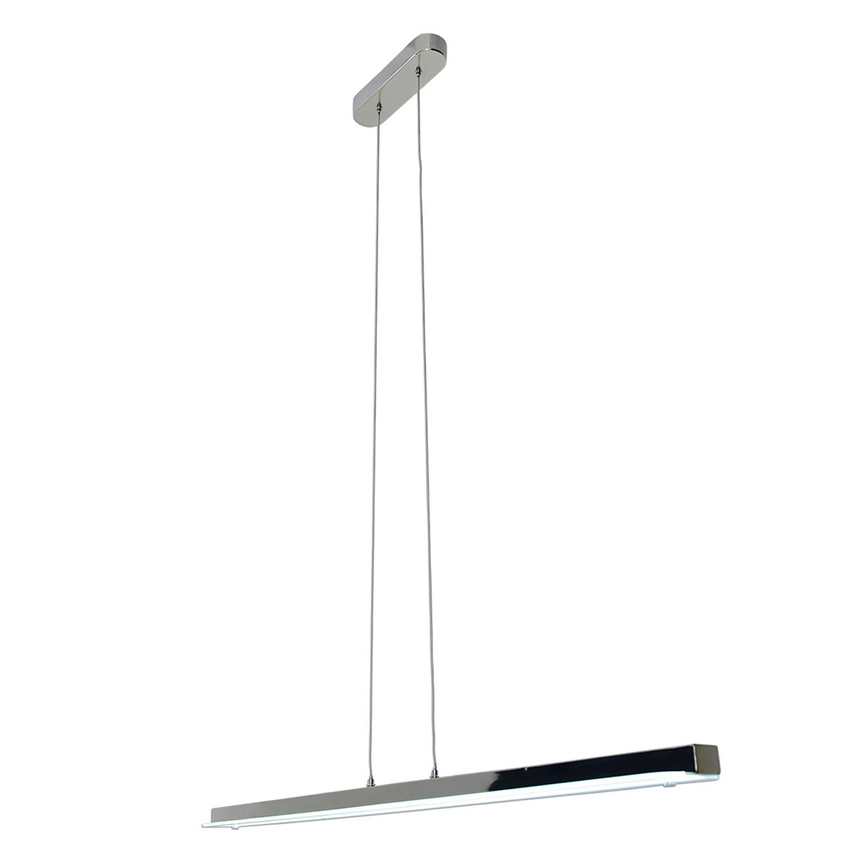 LED hanglamp "balk" in totaal 18W, 100 cm lang, met stevig ingebouwde LED's, dimbaar, kleurtemperatuur verstelbaar, voor eetkamer en kantoor - OutHome