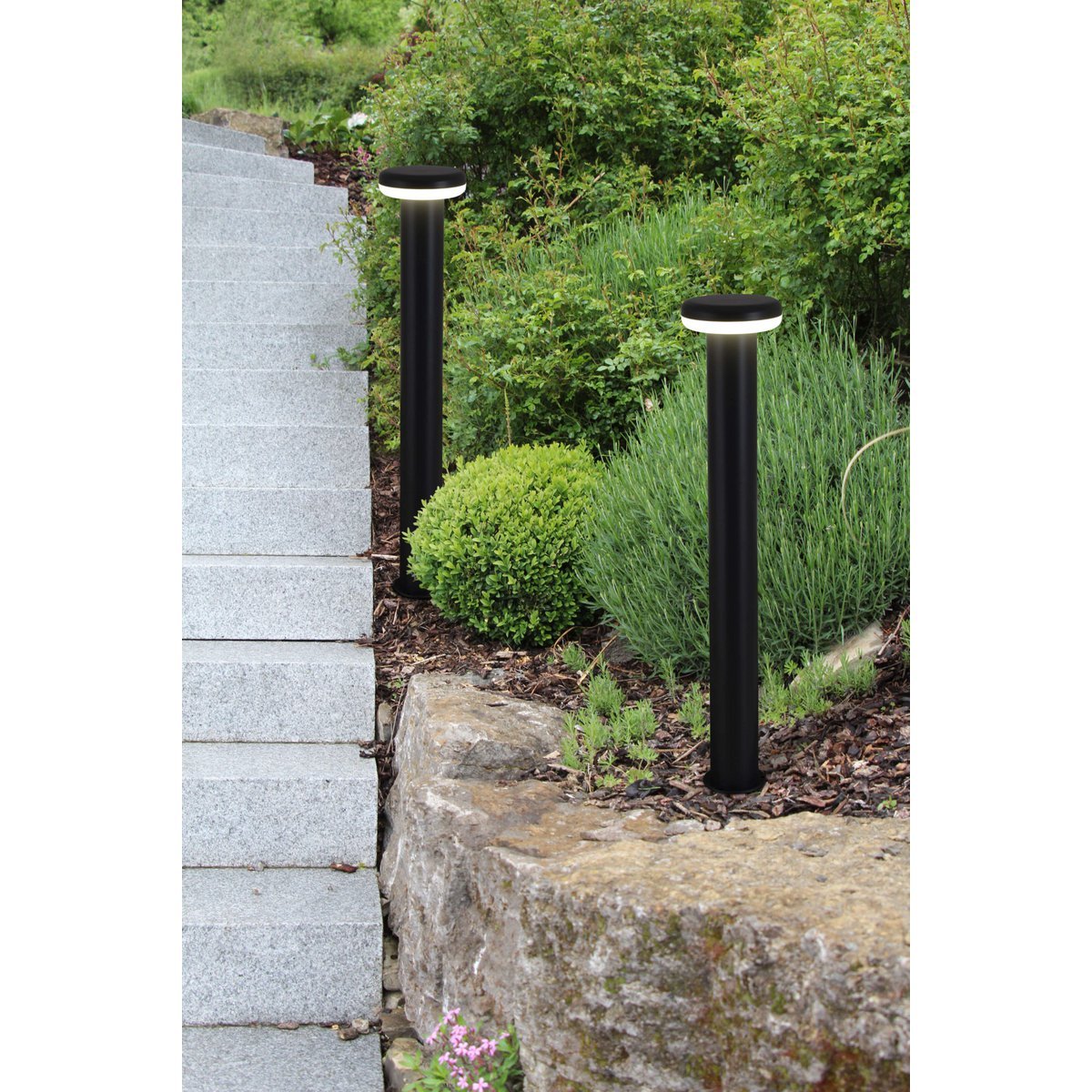 LED Buitenlamp Sokkel Paddestoel Antraciet - OutHome