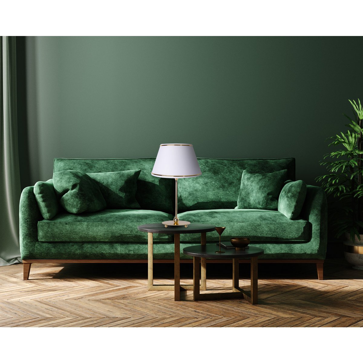 Stoffen Tafellamp Keanu