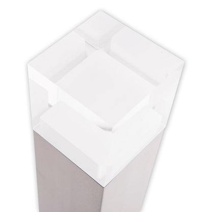 LED Buitenlamp Sokkel Leah Staal