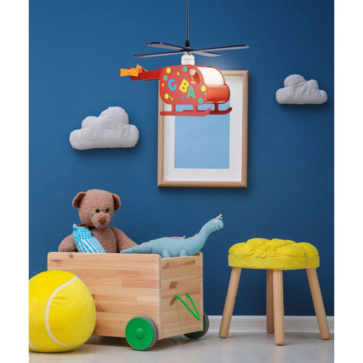 Kinderhanglamp Hubert Helikopter