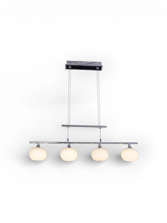 Hanglamp Kemi 4-Lichts Opaalglas - 82 cm