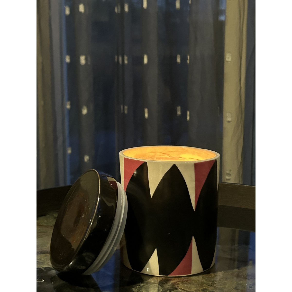 Geurkaars natuurlijke sojawas Luxe naturel - 13,5 cm