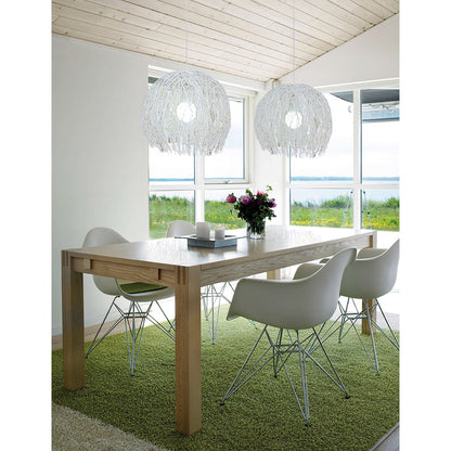 Korf Hanglamp Struwel Wit - Ø 40 cm (E27)