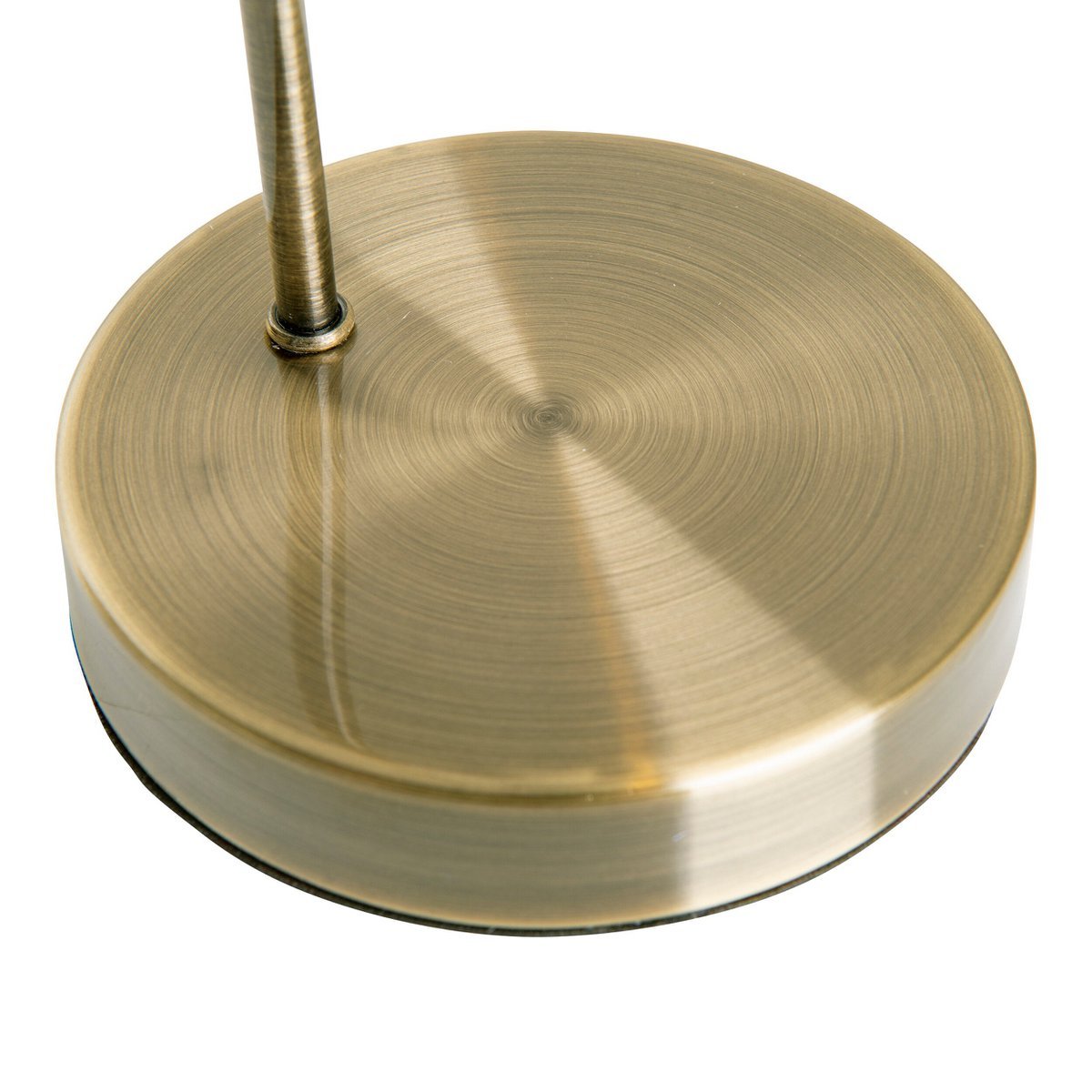 LED - tafellamp "Varna", tafellamp gemaakt van messing - gekleurd metaal en iriserend glas, stevig ingebouwd - in LED's, 45 cm hoog, stijlvolle verlichting voor woonkamer, eetkamer of gang - OutHome