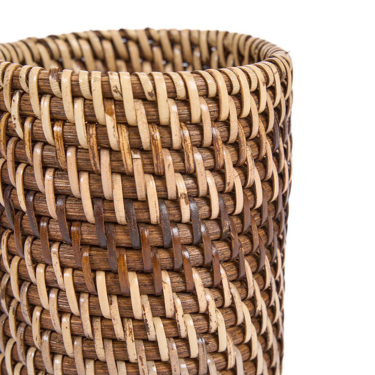 Rotan tandenborstelhouder natuurlijk bruin