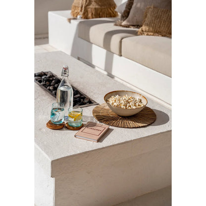 Keramische serveerschaal Cascais creme