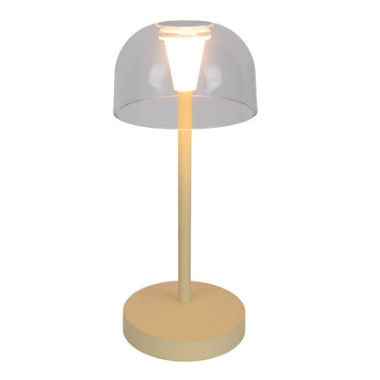 LED Acculamp Gomba Geel (Set van 2) - 18,5 cm