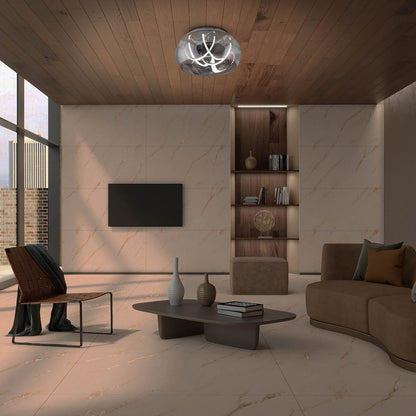 LED Plafondlamp Malou Rookglas - Ø 45 cm