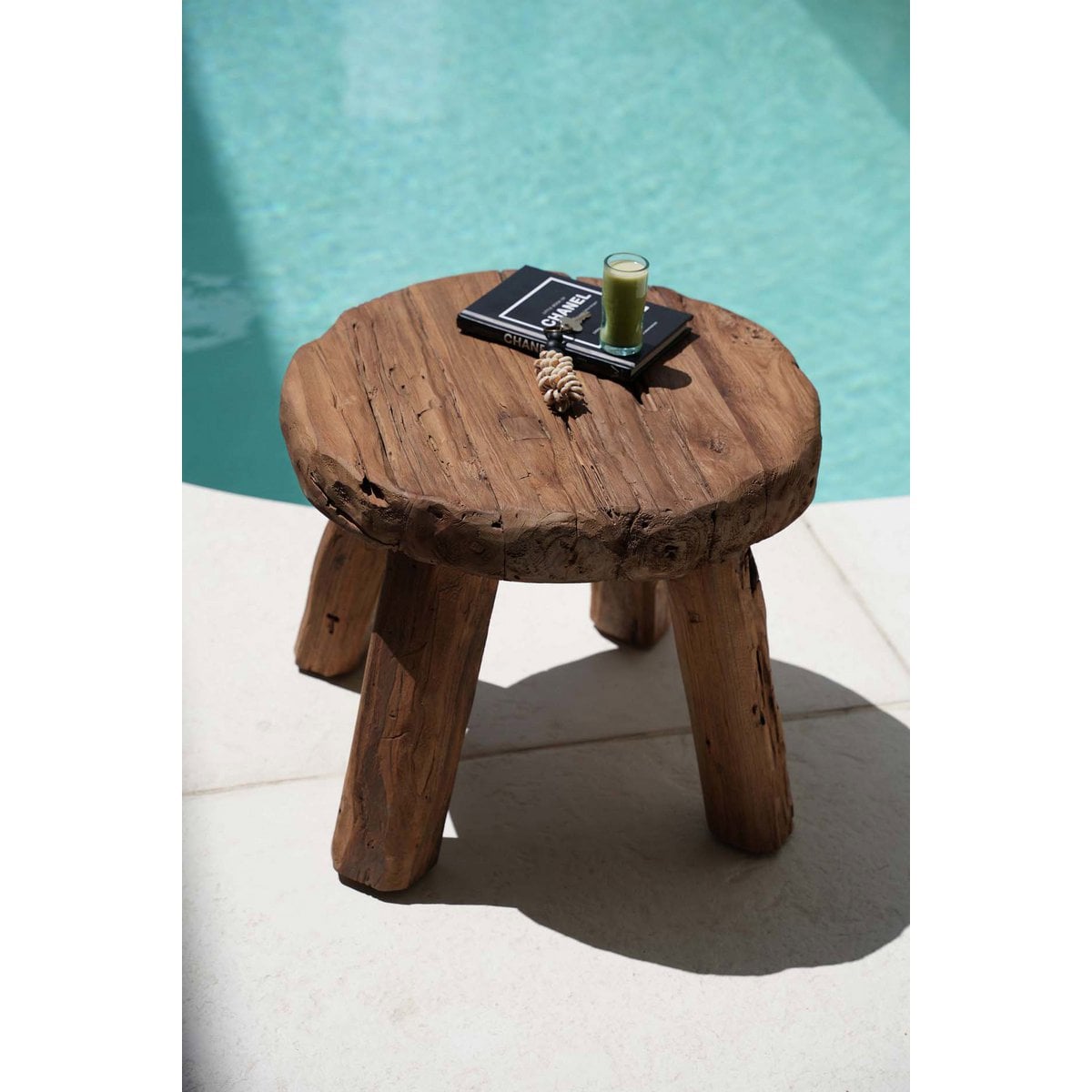 Houten bijzettafel Marabunta naturel