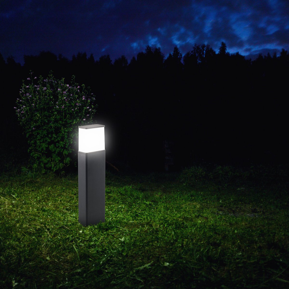 LED Buitenlamp Vigo Antraciet (Sokkel)