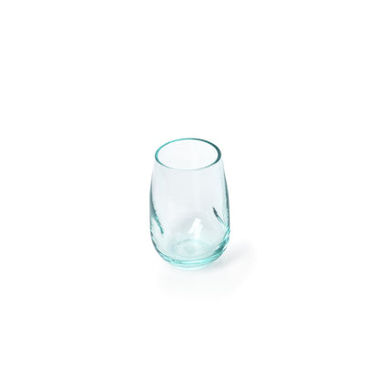 Glazen waterglas Waterglas blauw
