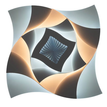 LED Plafondlamp Liora 3D Effect - Ø 48 cm (Afstandsbediening)