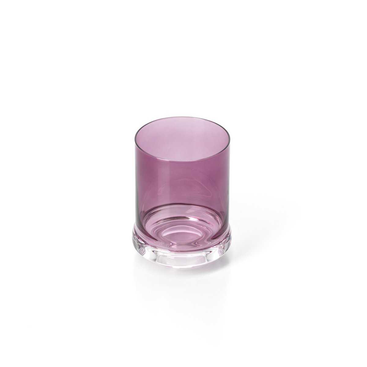 Glazen beker Tumbler paars