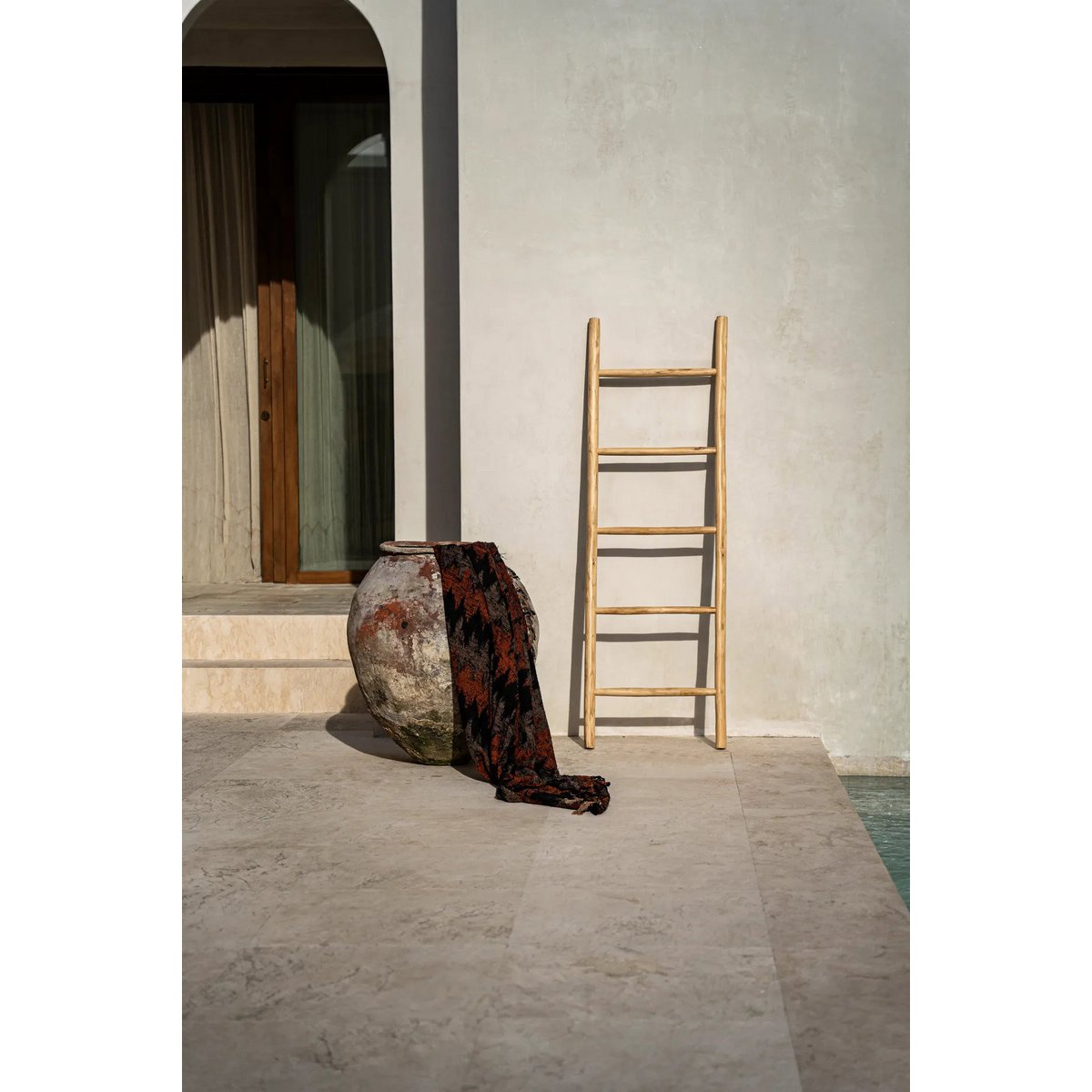 Houten ladder Tulum naturel - 165 cm