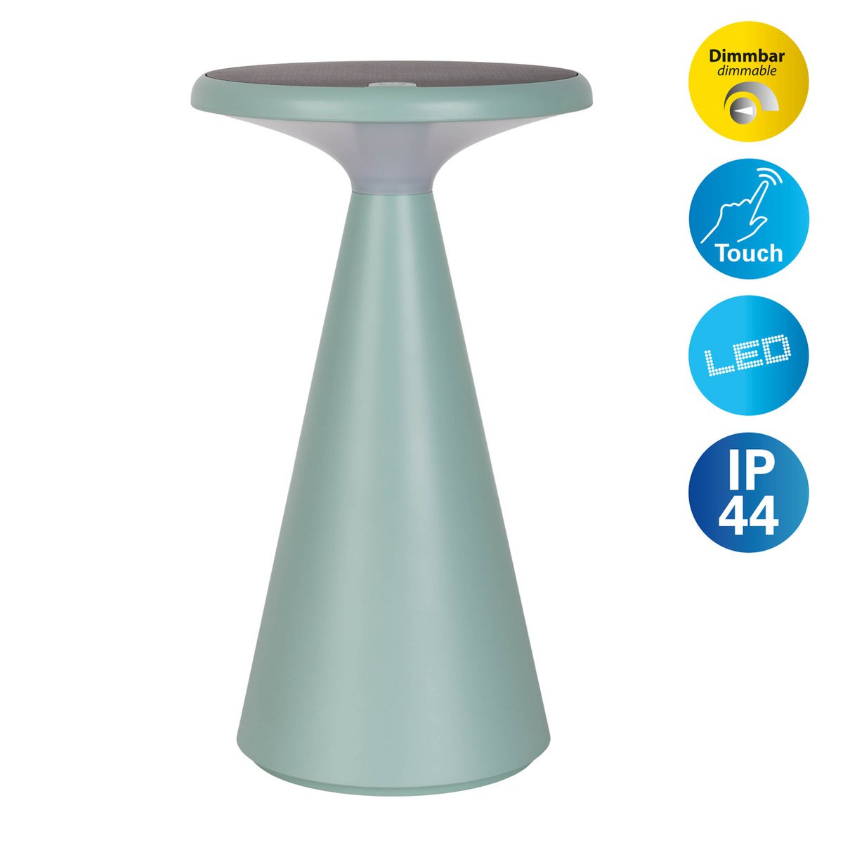 Solar Tafellamp Palu Groen - 20 cm (Binnen/Buiten)