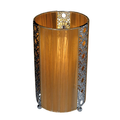 Stoffen Tafellamp Sheryl Bruin (E14)