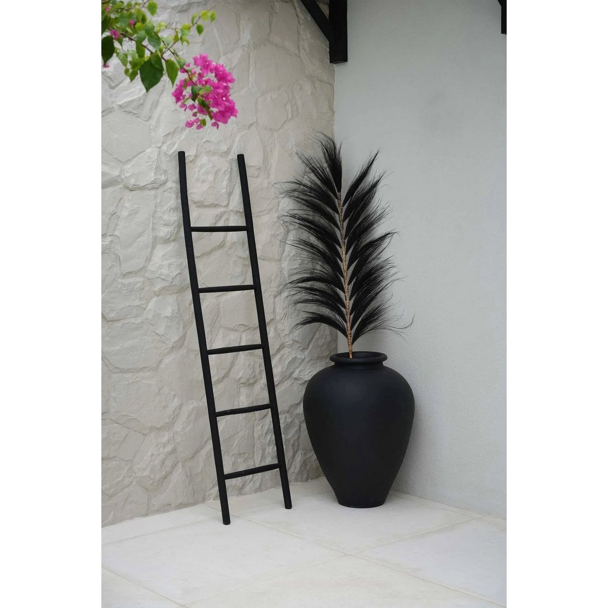 Ladder Tulum zwart - 165 cm