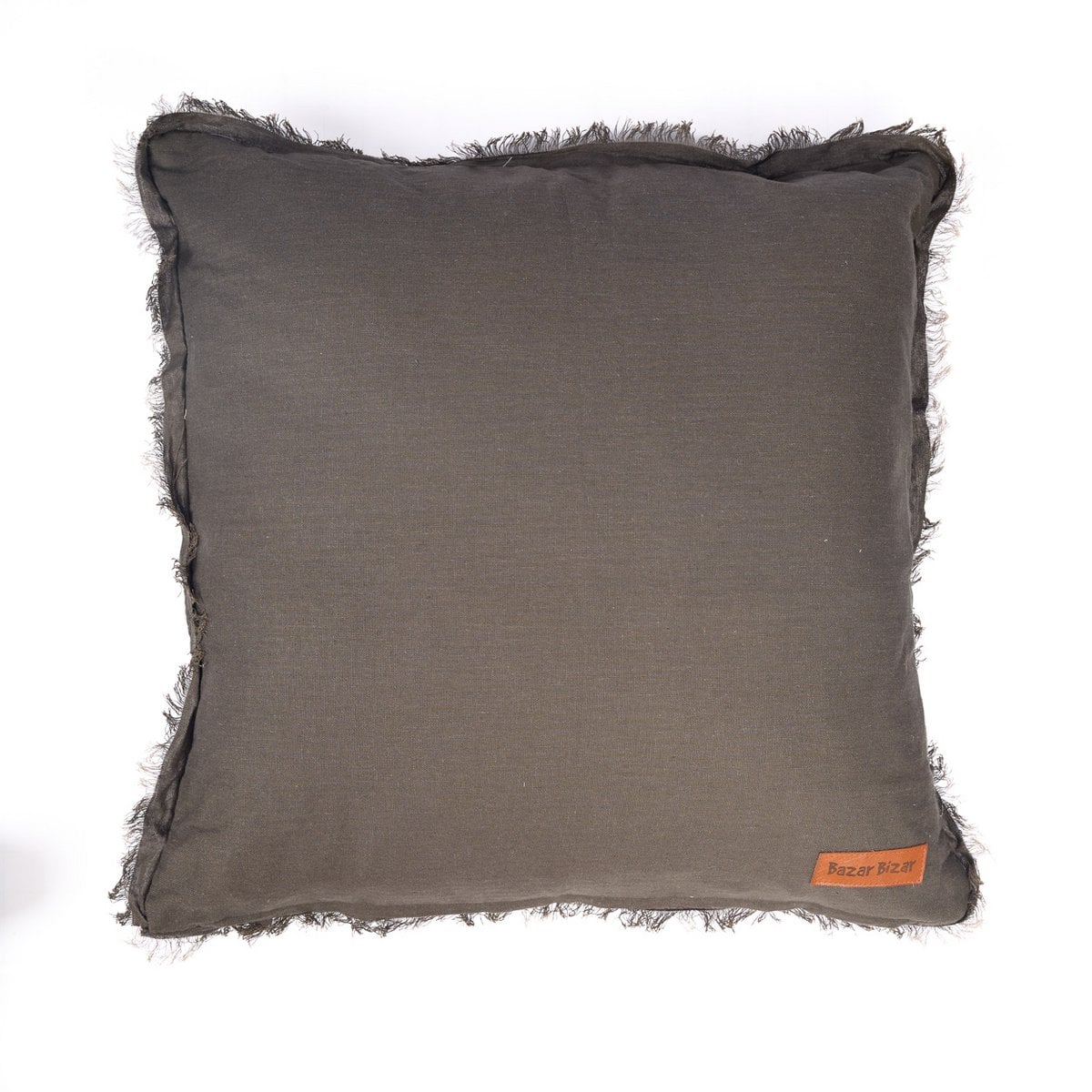 Kussenhoes Smoky vibe grijs - 50 cm