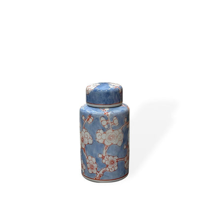 Porseleinen vaas Mini blauw